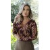 062367 Blusa Ramany Manga Longa Estampada
